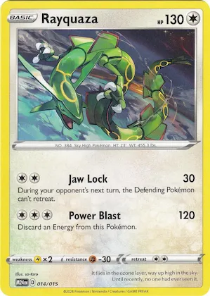 Rayquaza #14 – McDonald's Promos 2024