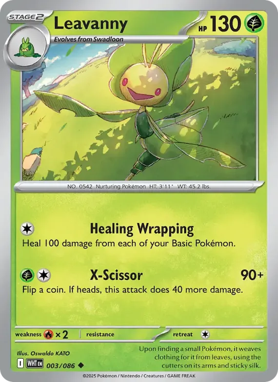 Leavanny (Master Ball Pattern) #3 – White Flare