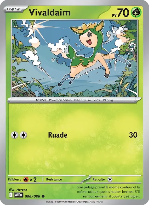 Vivaldaim (motif Master Ball) 6 – Flamme Blanche
