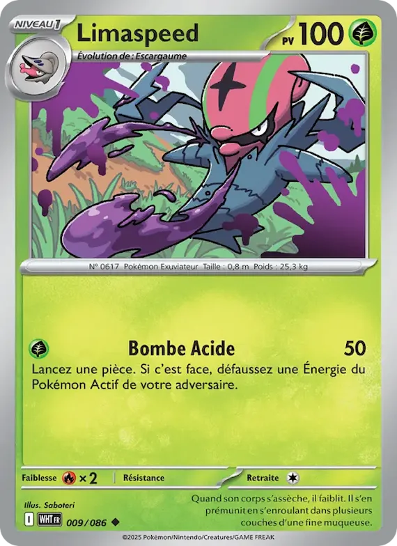 Limaspeed (motif Master Ball) 9 – Flamme Blanche