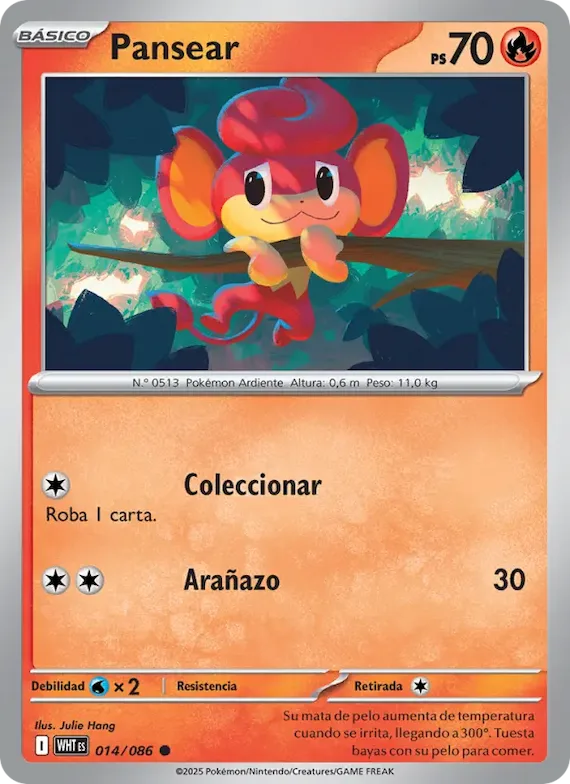Pansear (motivo Master Ball) 14 – Llama Blanca
