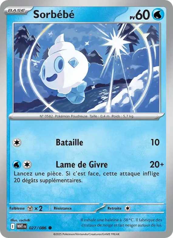 Sorbébé (motif Master Ball) 27 – Flamme Blanche