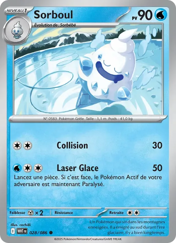 Sorboul (motif Master Ball) 28 – Flamme Blanche