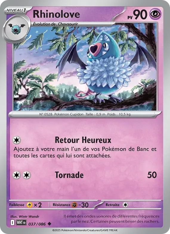 Rhinolove (motif Master Ball) 37 – Flamme Blanche