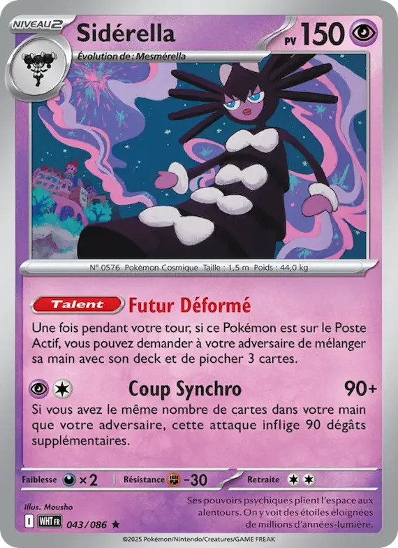 Sidérella (motif Master Ball) 43 – Flamme Blanche