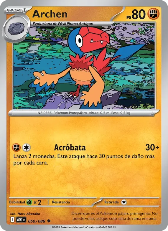 Archen (motivo Master Ball) 50 – Llama Blanca