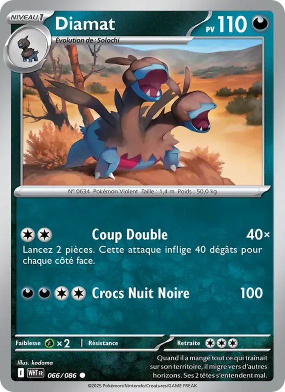Diamat (motif Master Ball) 66 – Flamme Blanche