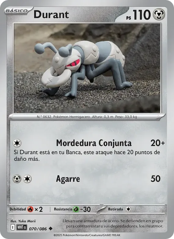 Durant (motivo Master Ball) 70 – Llama Blanca