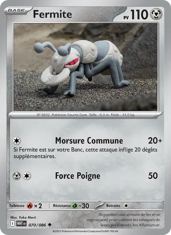 Fermite (motif Master Ball) 70 – Flamme Blanche