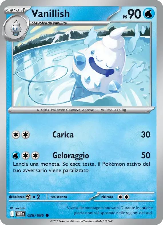 Vanillish (motivo Poké Ball) 28 – Fuoco Bianco