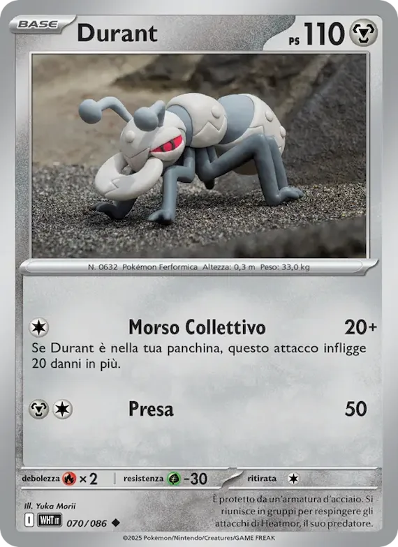 Durant (motivo Poké Ball) 70 – Fuoco Bianco