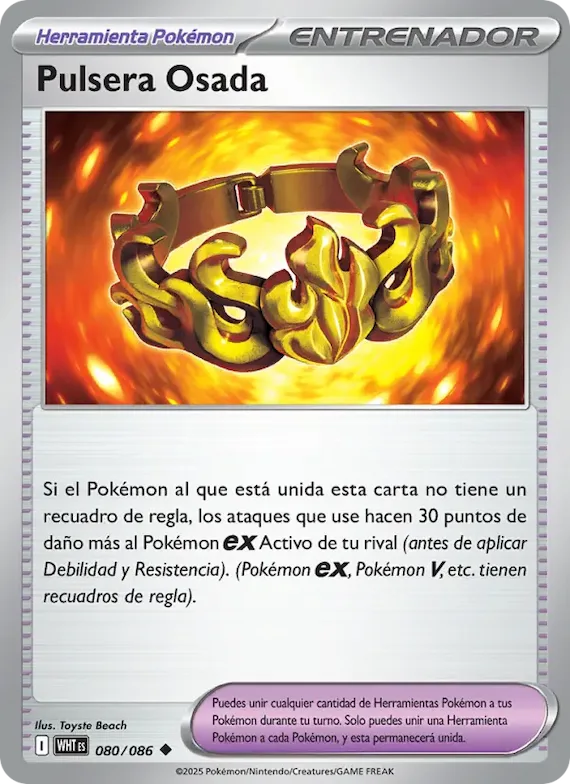 Pulsera Osada (motivo Poké Ball) 80 – Llama Blanca