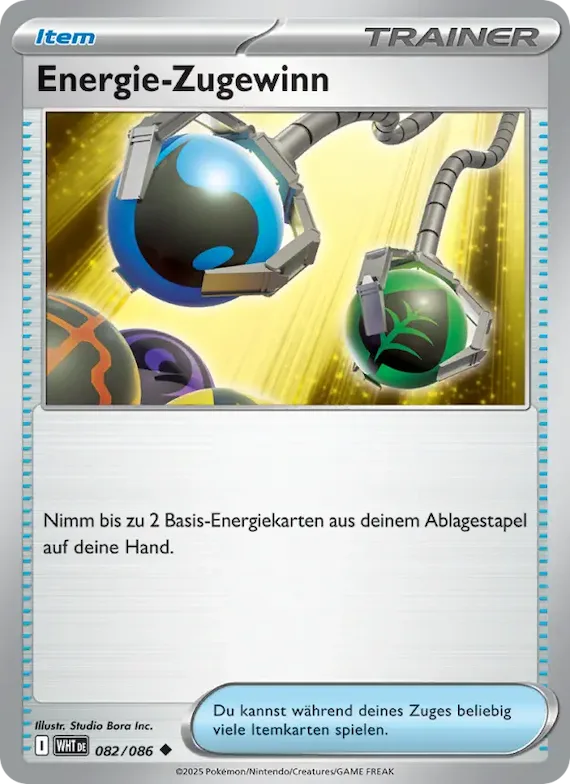 Energie-Zugewinn (Pokéball-Muster) 82 – Weiße Flammen