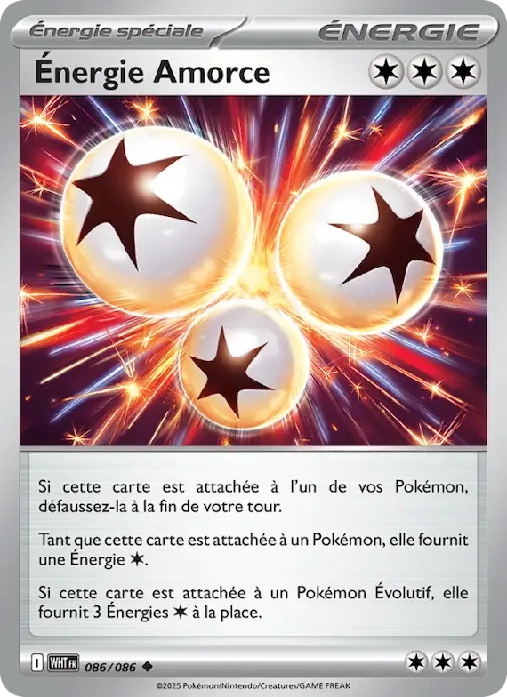 Énergie Amorce (motif Poké Ball) 86 – Flamme Blanche