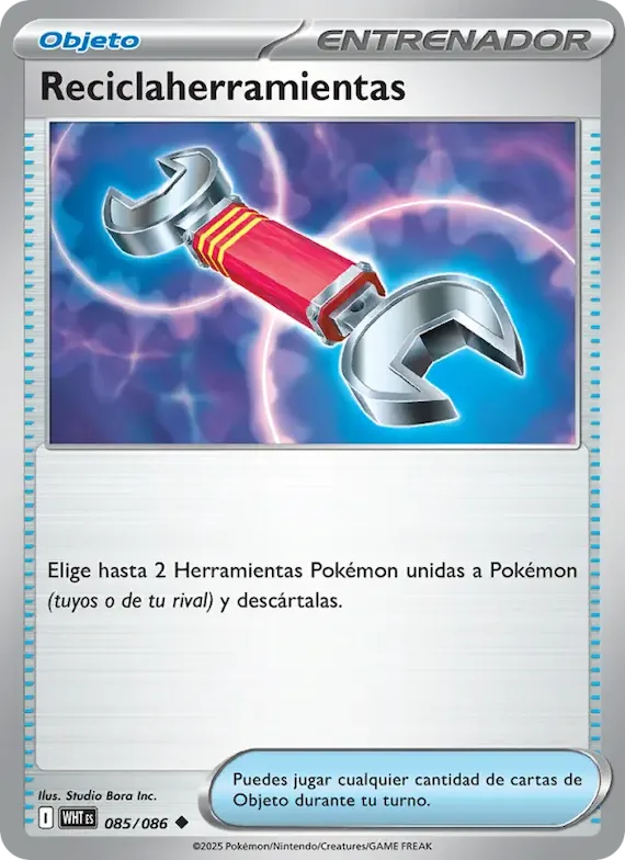 Reciclaherramientas (motivo Poké Ball) 85 – Llama Blanca