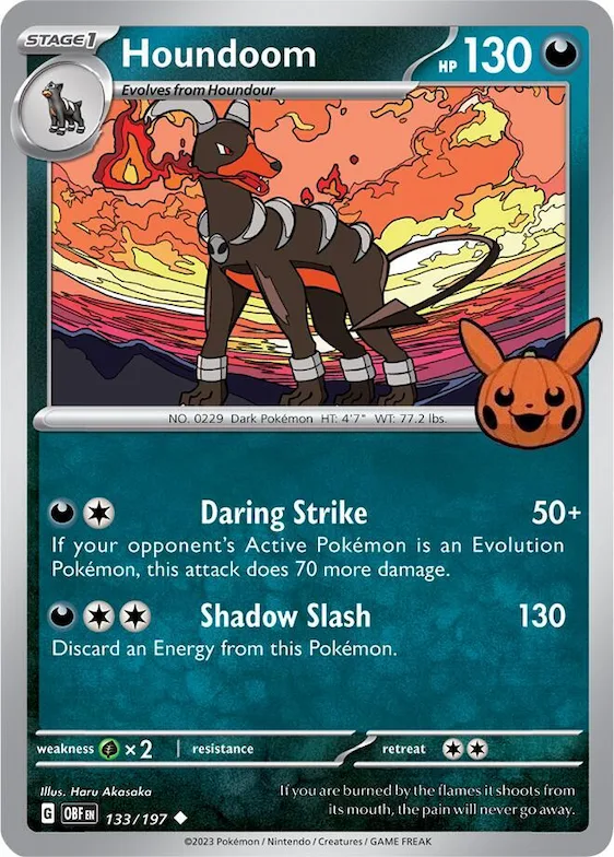 Houndoom #133 – Trick or Trade BOOster Bundle 2024