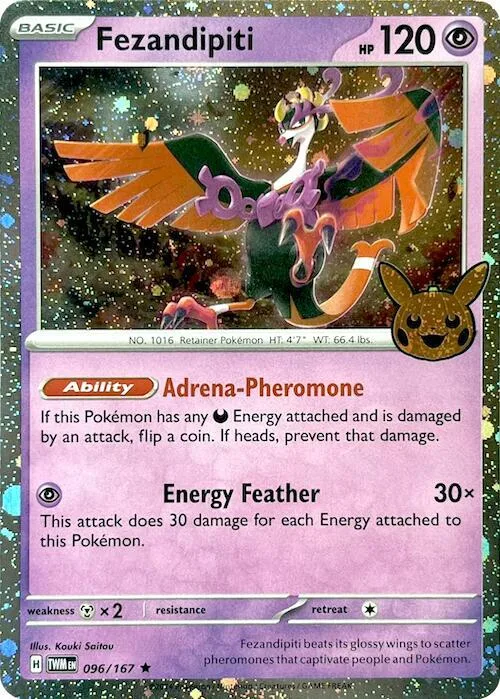 Fezandipiti (Cosmos Holo) #96 – Trick or Trade BOOster Bundle 2024