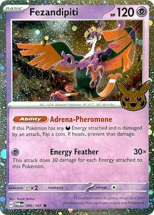 Fezandipiti (Cosmos Holo) #96 – Trick or Trade BOOster Bundle 2024