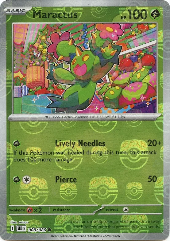 Maractus (Master Ball Pattern) #8 – Black Bolt