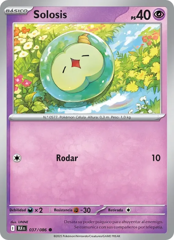 Solosis (motivo Master Ball) 37 – Fulgor Negro