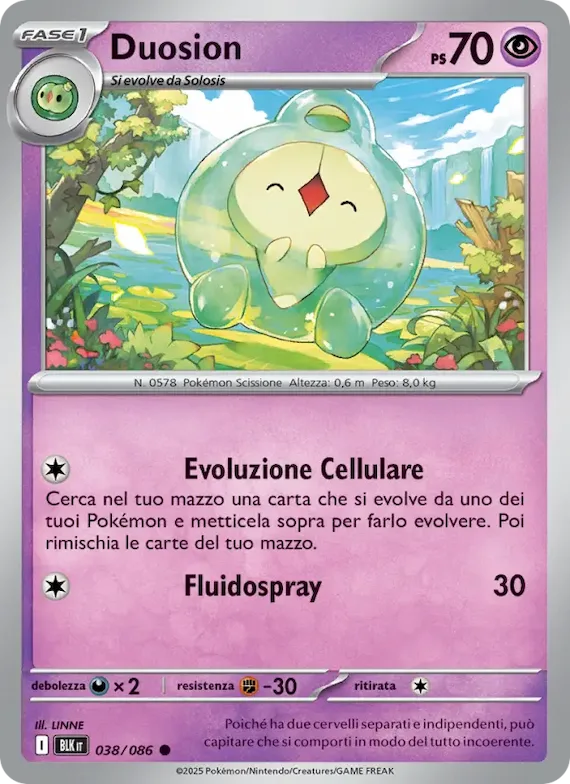 Duosion (motivo Master Ball) 38 – Luce Nera
