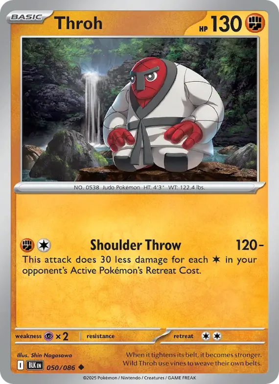 Throh (Master Ball Pattern) #50 – Black Bolt