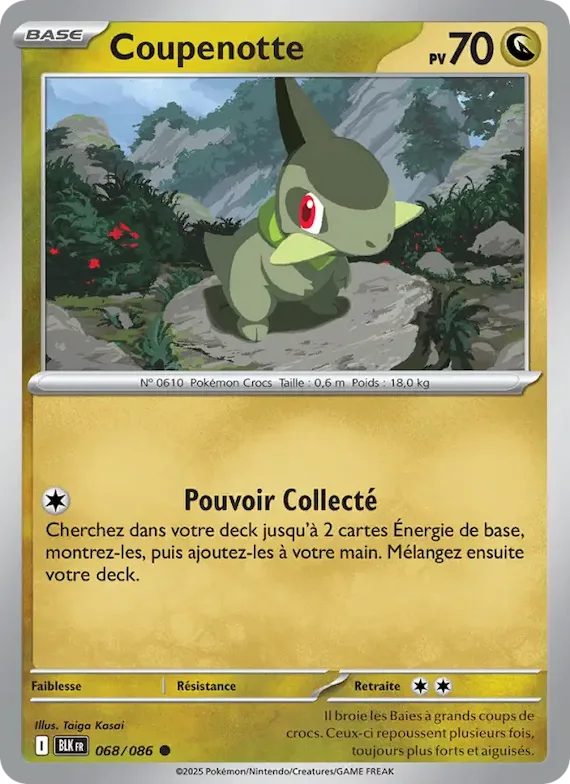 Coupenotte (motif Master Ball) 68 – Foudre Noire