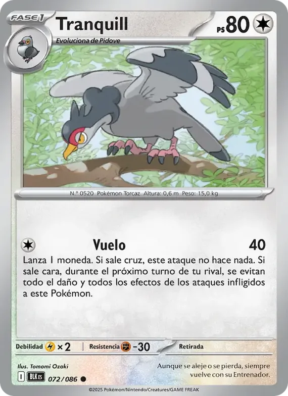 Tranquill (motivo Master Ball) 72 – Fulgor Negro