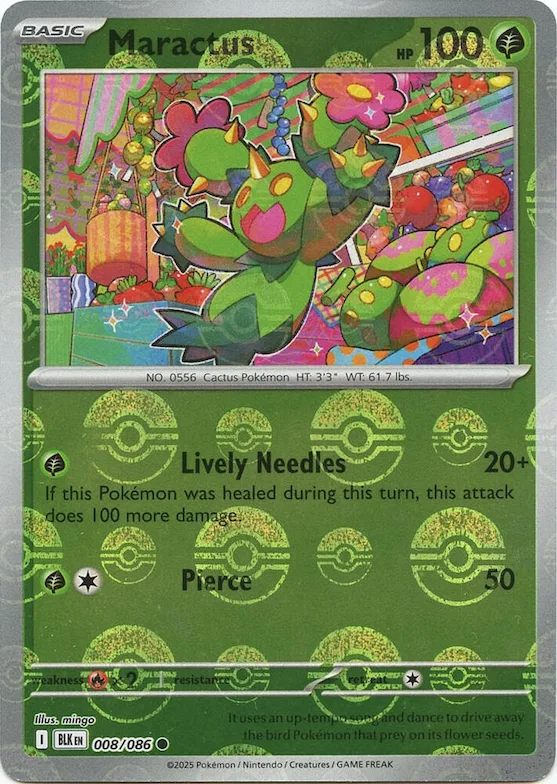 Maracachi (motif Poké Ball) 8 – Foudre Noire