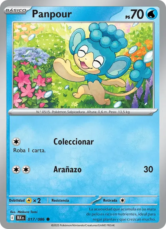Panpour (motivo Poké Ball) 17 – Fulgor Negro