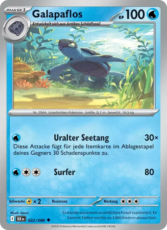 Galapaflos (Pokéball-Muster) 22 – Schwarze Blitze