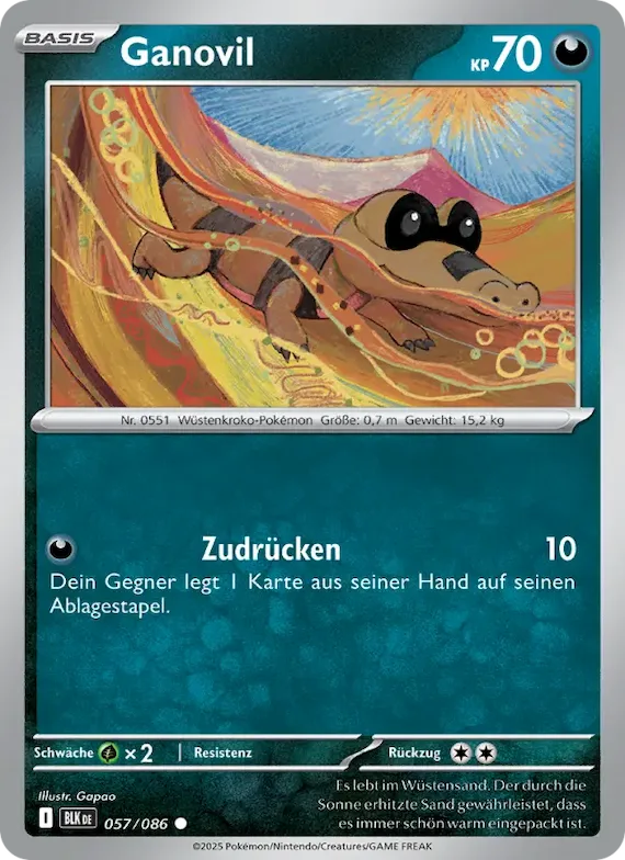 Ganovil (Pokéball-Muster) 57 – Schwarze Blitze