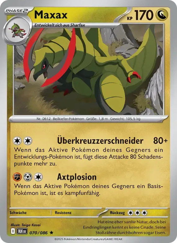 Maxax (Pokéball-Muster) 70 – Schwarze Blitze