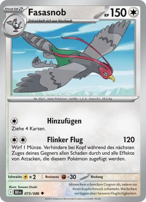 Fasasnob (Pokéball-Muster) 73 – Schwarze Blitze