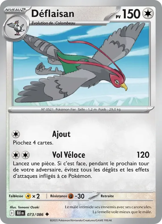 Déflaisan (motif Poké Ball) 73 – Foudre Noire