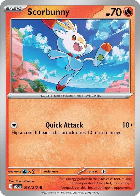 Scorbunny 36 – Héroes Ascendentes