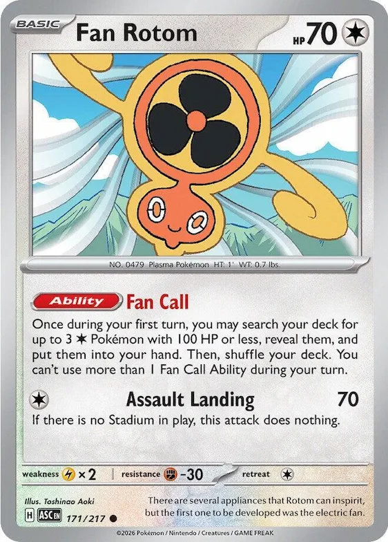 Rotom Ventilador 171 – Héroes Ascendentes