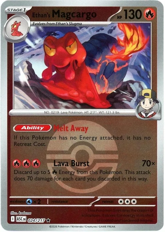 Magcargo de Eco (Poké Ball) 24 – Héroes Ascendentes