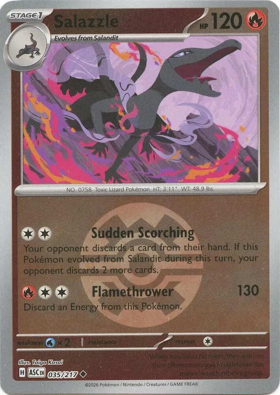 Salazzle (Veloz Ball) 35 – Héroes Ascendentes