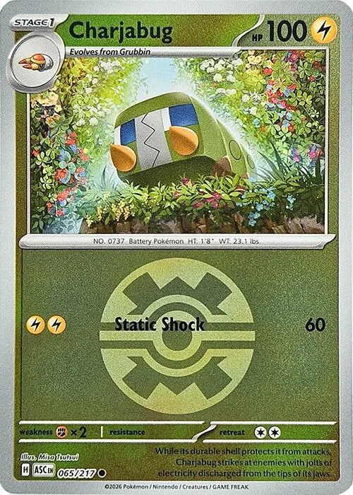 Charjabug (Veloz Ball) 65 – Héroes Ascendentes