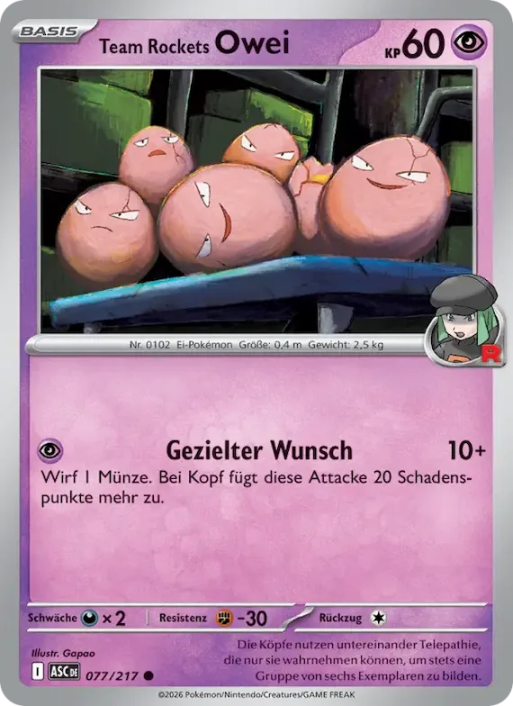 Team Rockets Owei (Team Rocket) 77 – Erhabene Helden