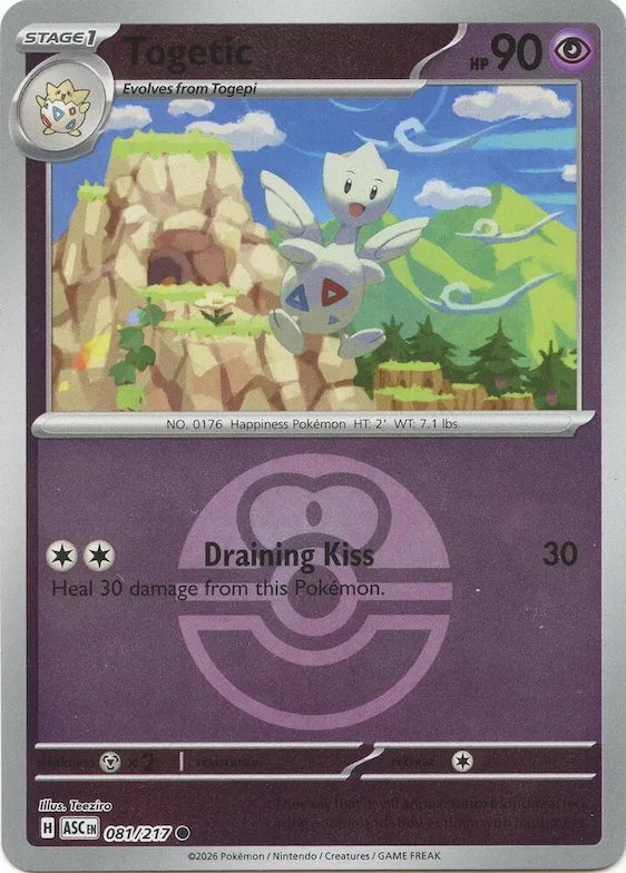 Togetic (Love Ball) 81 – Ascesa Eroica