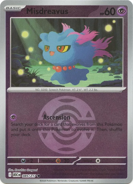 Misdreavus (Scuro Ball) 85 – Ascesa Eroica