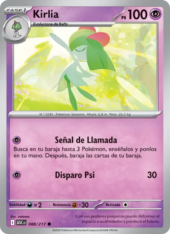Kirlia (Amor Ball) 88 – Héroes Ascendentes