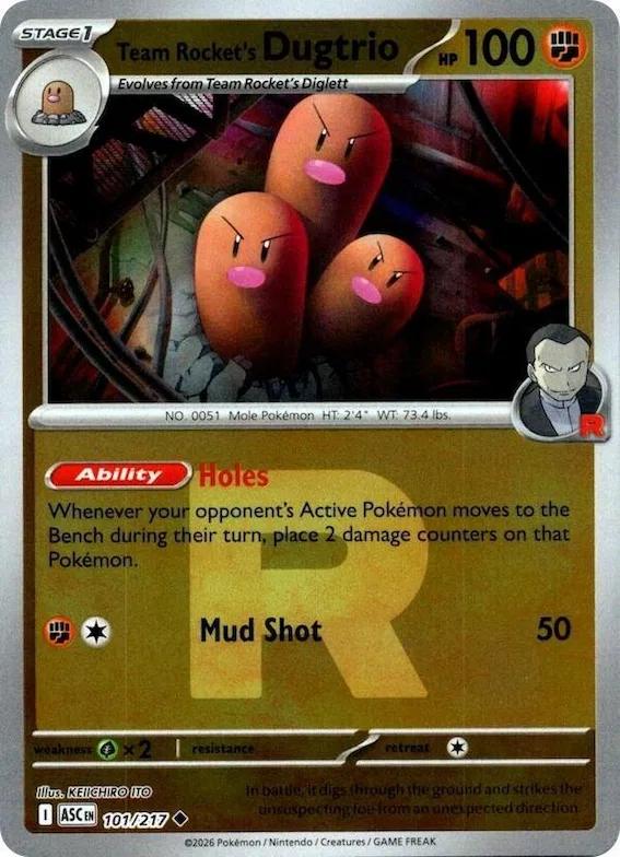 Team Rockets Digdri (Team Rocket) 101 – Erhabene Helden