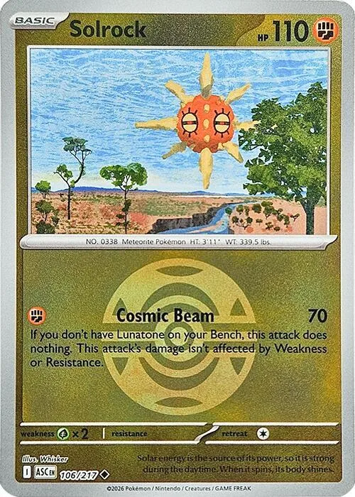 Solrock (Scuro Ball) 106 – Ascesa Eroica