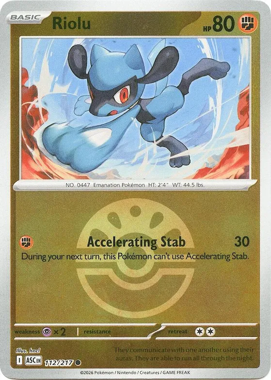 Riolu (Friend Ball) 112 – Ascesa Eroica