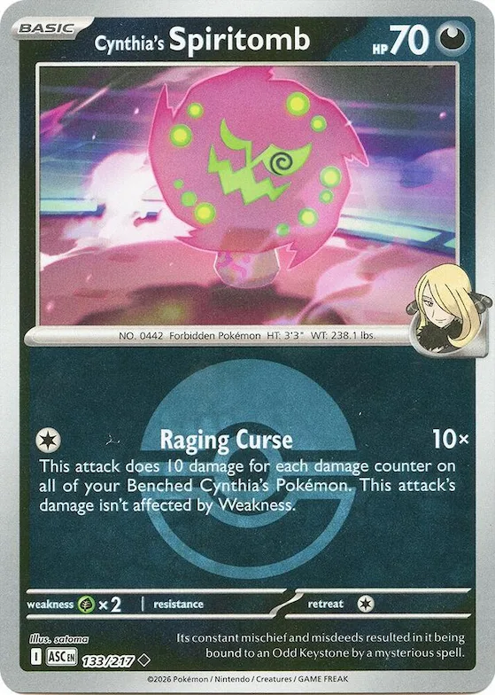Spiritomb di Camilla (Poké Ball) 133 – Ascesa Eroica