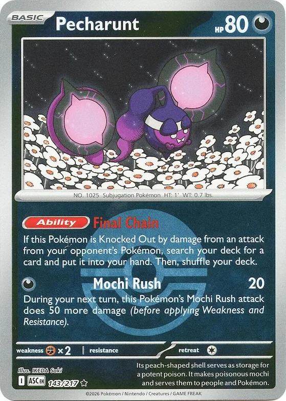 Pecharunt (Poké Ball) 143 – Ascesa Eroica