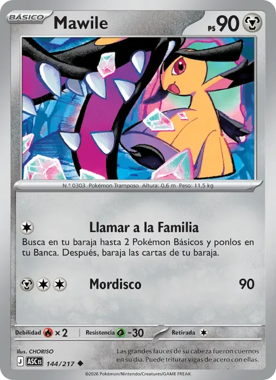 Mawile (Ocaso Ball) 144 – Héroes Ascendentes